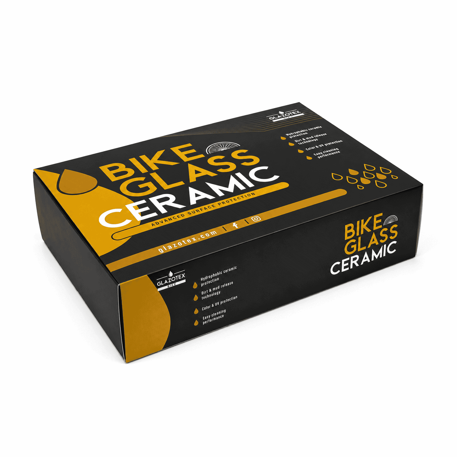 Verpakking van Glazotex Bike Glass Ceramic
